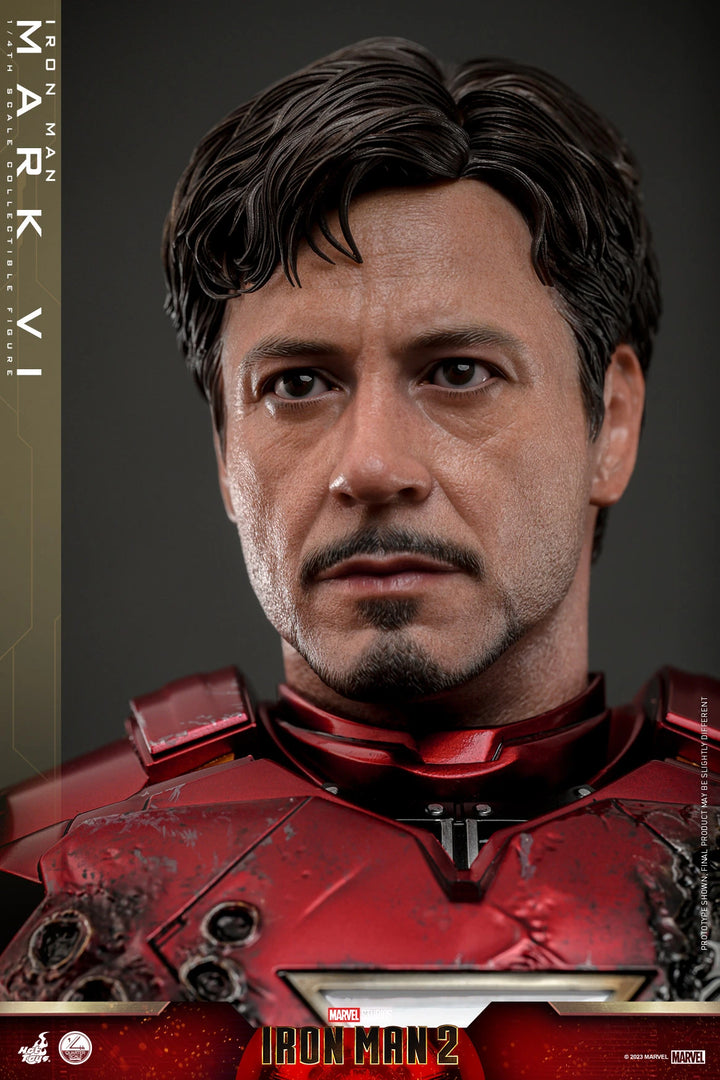 Hot Toys Iron Man 2 Iron Man Mark VI 1/4th Scale Figure