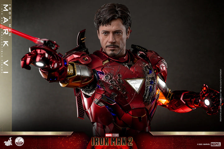 Hot Toys Iron Man 2 Iron Man Mark VI 1/4th Scale Figure