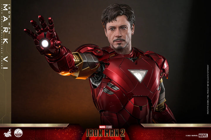 Hot Toys Iron Man 2 Iron Man Mark VI 1/4th Scale Figure