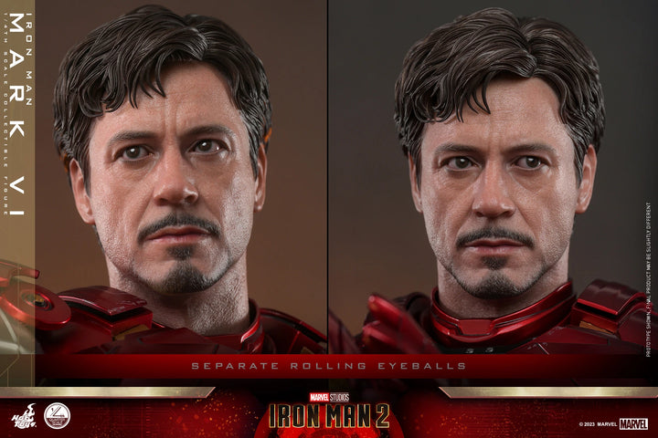 Hot Toys Iron Man 2 Iron Man Mark VI 1/4th Scale Figure