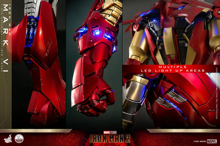 Hot Toys Iron Man 2 Iron Man Mark VI 1/4th Scale Figure