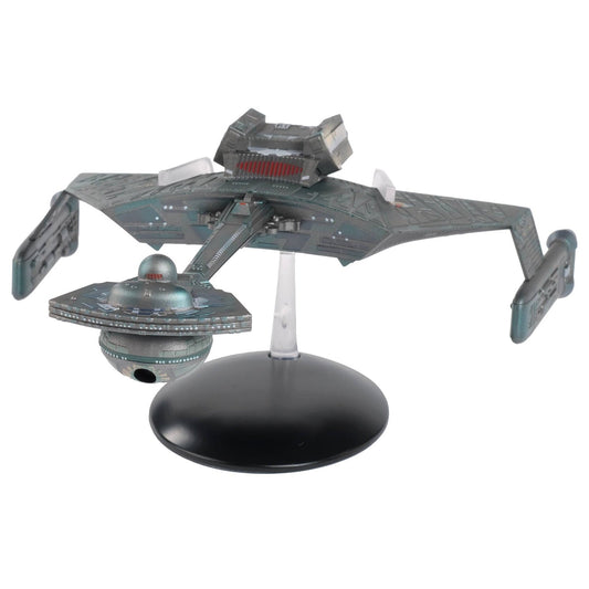 Klingon K't'inga-class Battle Cruiser XL EDITION Die-cast Model Ship (Eaglemoss / Star Trek), alternate view