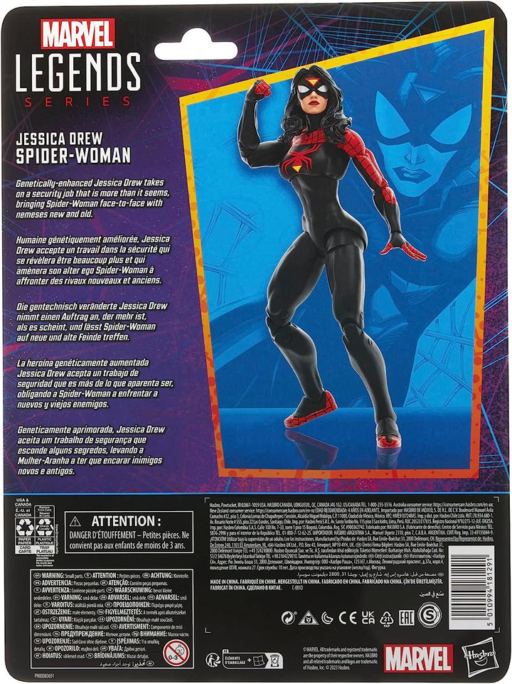 Marvel Legends Series Spider Man Jessica Drew Spider Woman 6" Scale Action Figure