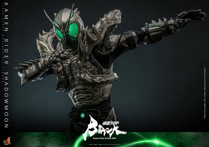 Hot Toys Kamen Rider Black Sun Kamen Rider Shadow Moon 1/6th Scale Figure