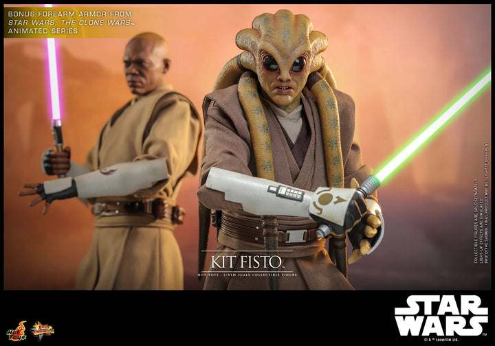 Hot Toys Star Wars Revenge of the Sith Kit Fisto 1/6th Scale Figure
