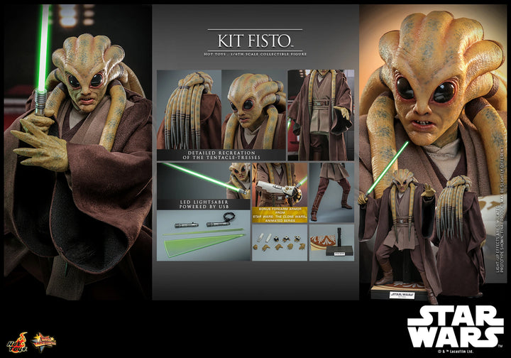 Hot Toys Star Wars Revenge of the Sith Kit Fisto 1/6th Scale Figure