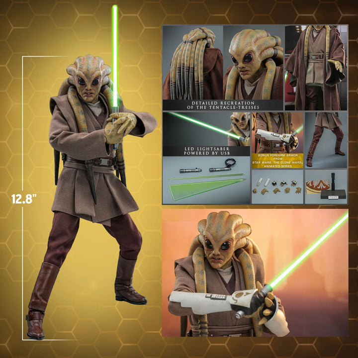 Hot Toys Star Wars Revenge of the Sith Kit Fisto 1/6th Scale Figure