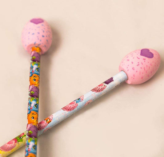 Unique Party 59329 Hatchimals Egg Pencil Top Erasers, Pack of 4 - Image 2