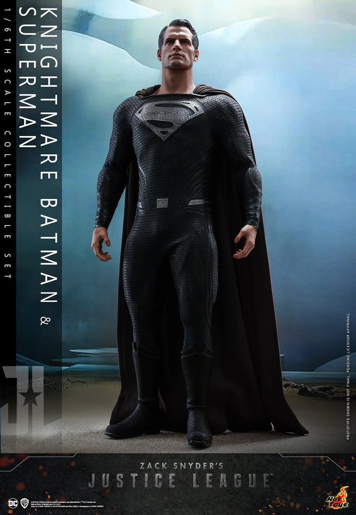 Hot Toys Zack Snyder’s Justice League Batman (Knightmare) and Superman (Black Suit) 1/6 Scale Figure Set