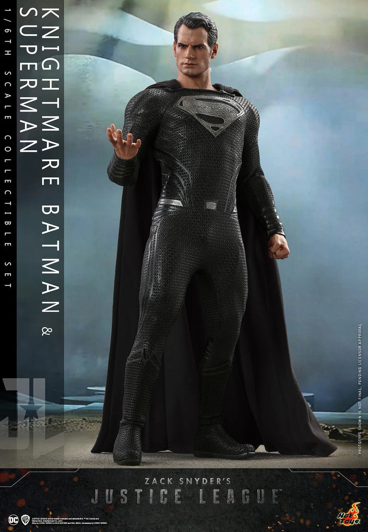 Hot Toys Zack Snyder’s Justice League Batman (Knightmare) and Superman (Black Suit) 1/6 Scale Figure Set