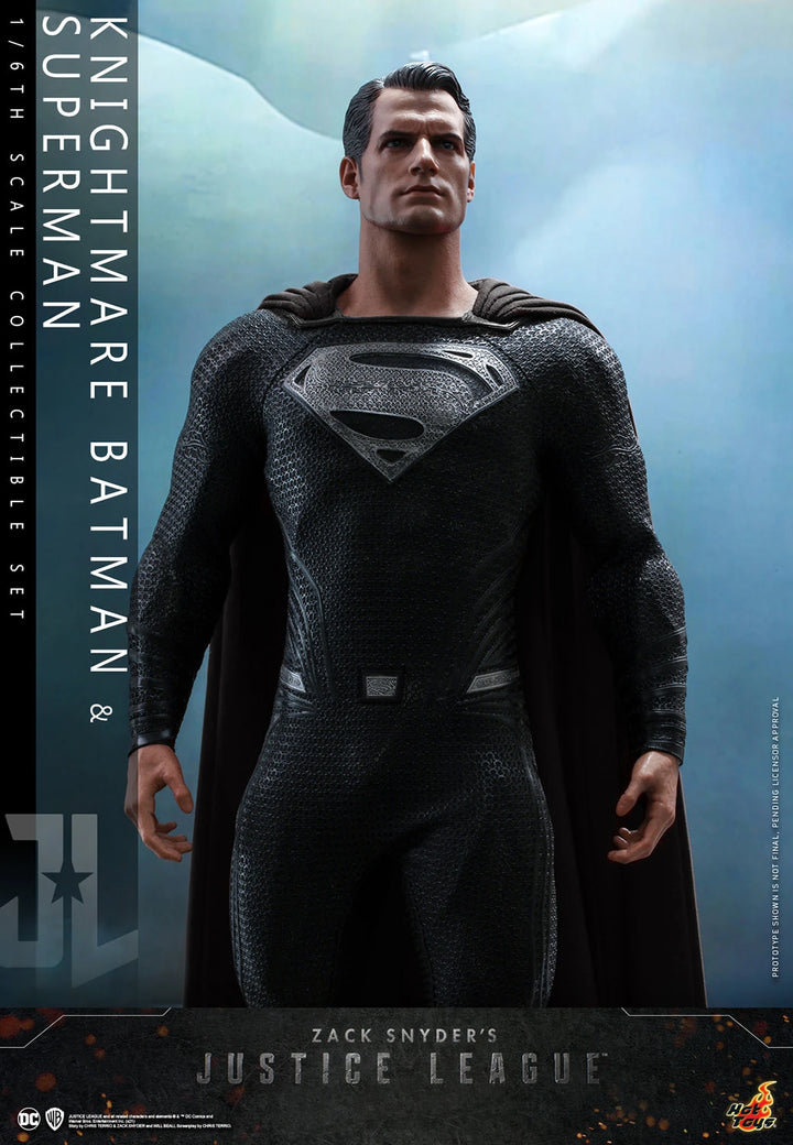 Hot Toys Zack Snyder’s Justice League Batman (Knightmare) and Superman (Black Suit) 1/6 Scale Figure Set