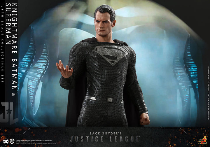 Hot Toys Zack Snyder’s Justice League Batman (Knightmare) and Superman (Black Suit) 1/6 Scale Figure Set
