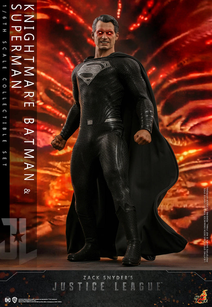 Hot Toys Zack Snyder’s Justice League Batman (Knightmare) and Superman (Black Suit) 1/6 Scale Figure Set