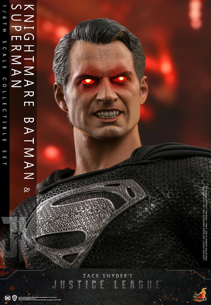 Hot Toys Zack Snyder’s Justice League Batman (Knightmare) and Superman (Black Suit) 1/6 Scale Figure Set