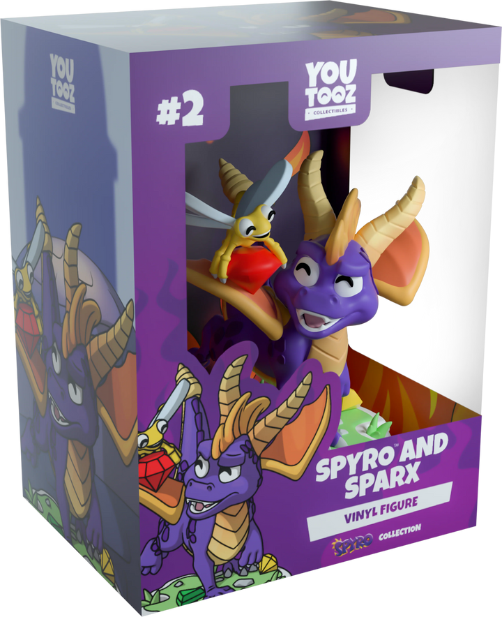Youtooz Spyro and Sparx Figure