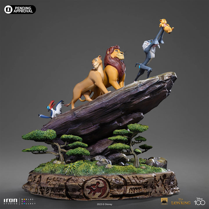 Iron Studios Disney Classics The Lion King Deluxe 1/10 Art Scale Limited Edition Statue