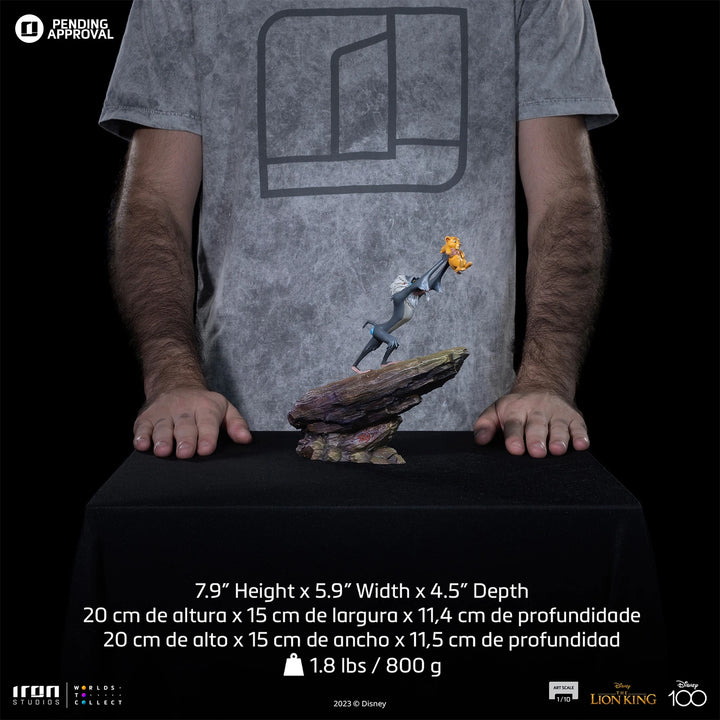 Iron Studios Disney Classics Lion King 1/10 Art Scale Limited Edition Statue