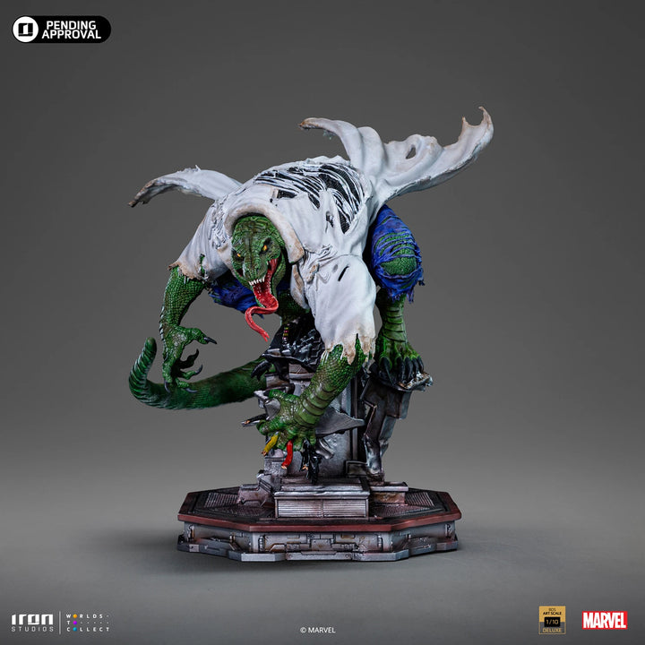 Iron Studios Marvel Comics Spider Man Battle Diorama Series The Lizard 1/10 Art Scale Limited Edition Statue