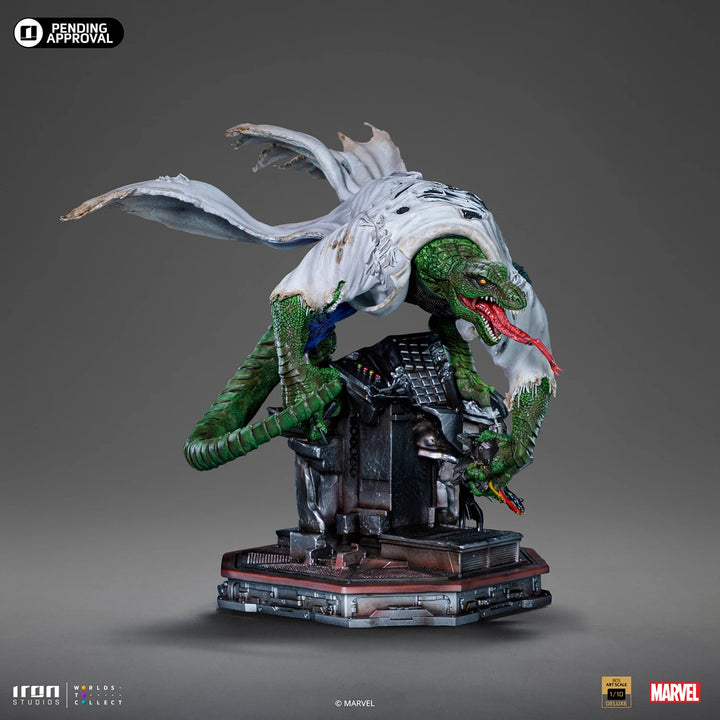 Iron Studios Marvel Comics Spider Man Battle Diorama Series The Lizard 1/10 Art Scale Limited Edition Statue