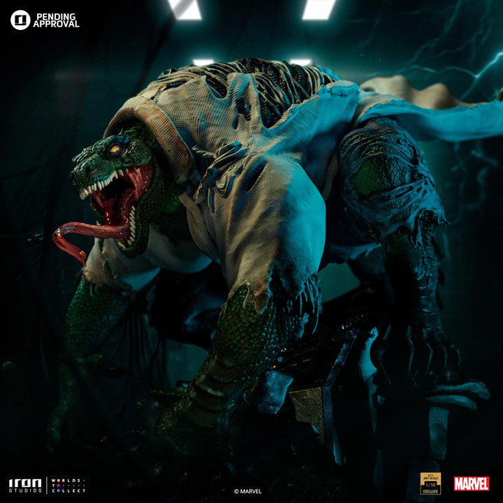 Iron Studios Marvel Comics Spider Man Battle Diorama Series The Lizard 1/10 Art Scale Limited Edition Statue