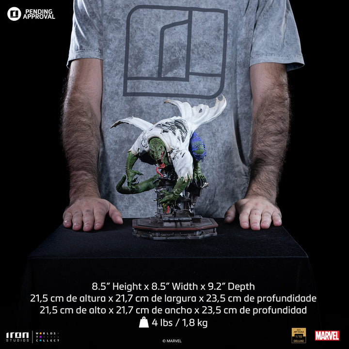 Iron Studios Marvel Comics Spider Man Battle Diorama Series The Lizard 1/10 Art Scale Limited Edition Statue