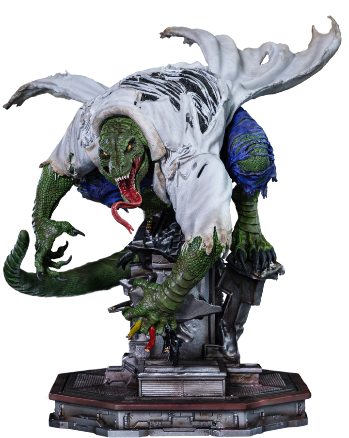 Iron Studios Marvel Comics Spider Man Battle Diorama Series The Lizard 1/10 Art Scale Limited Edition Statue