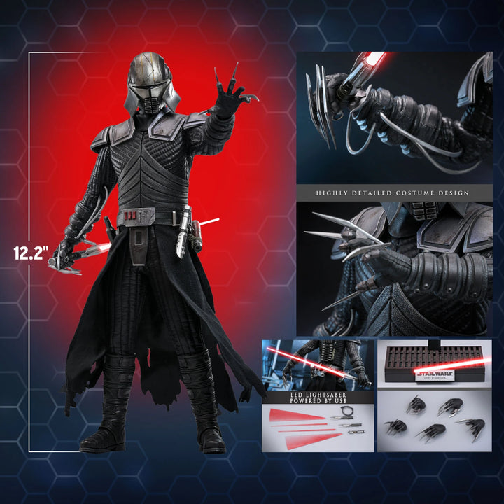 Hot Toys Star Wars The Force Unleashed Lord Starkiller 1/6th Scale Figure