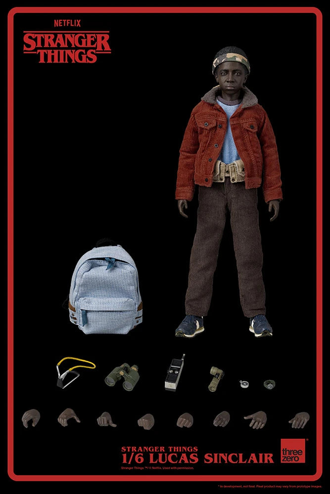 Stranger Things Lucas Sinclair 1/6 Scale Action Figure