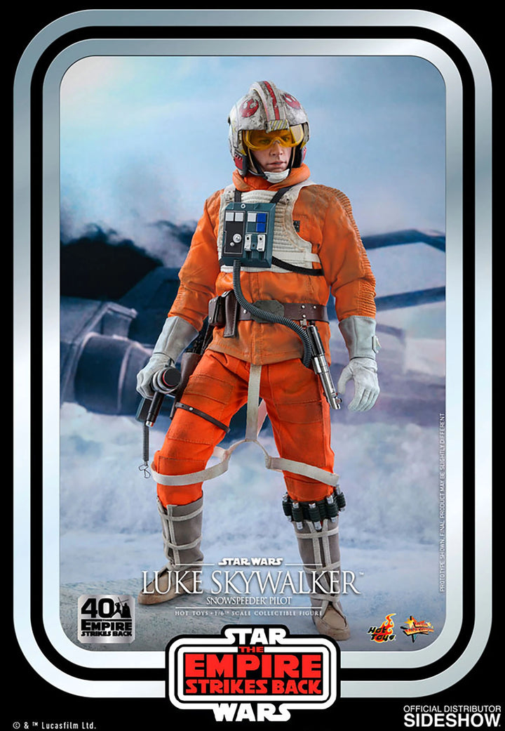 Hot Toys Star Wars The Empire Strikes Back Luke Skywalker Snowspeeder Pilot 1/6 Scale Figure