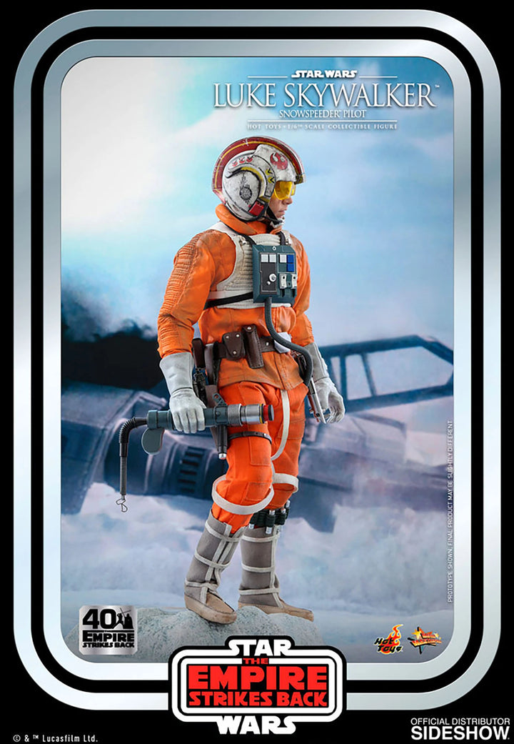 Hot Toys Star Wars The Empire Strikes Back Luke Skywalker Snowspeeder Pilot 1/6 Scale Figure