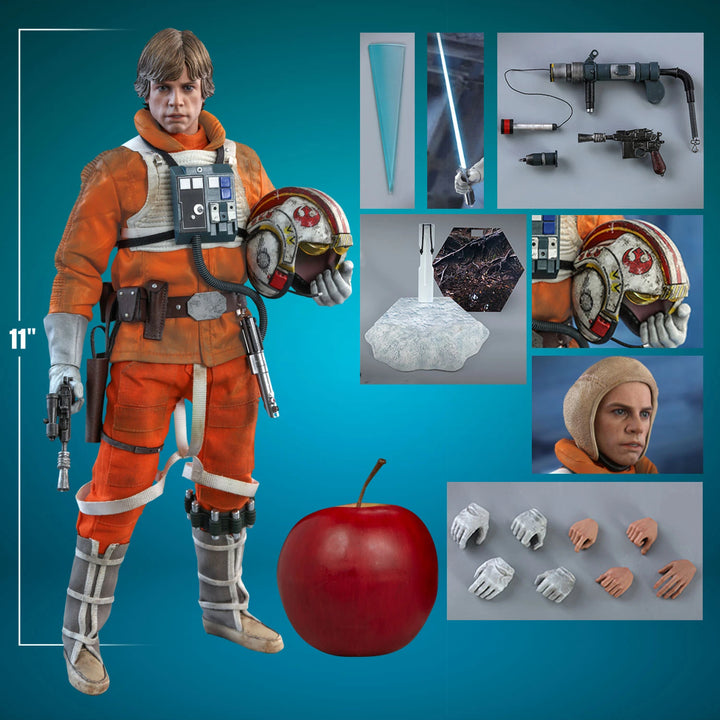 Hot Toys Star Wars The Empire Strikes Back Luke Skywalker Snowspeeder Pilot 1/6 Scale Figure