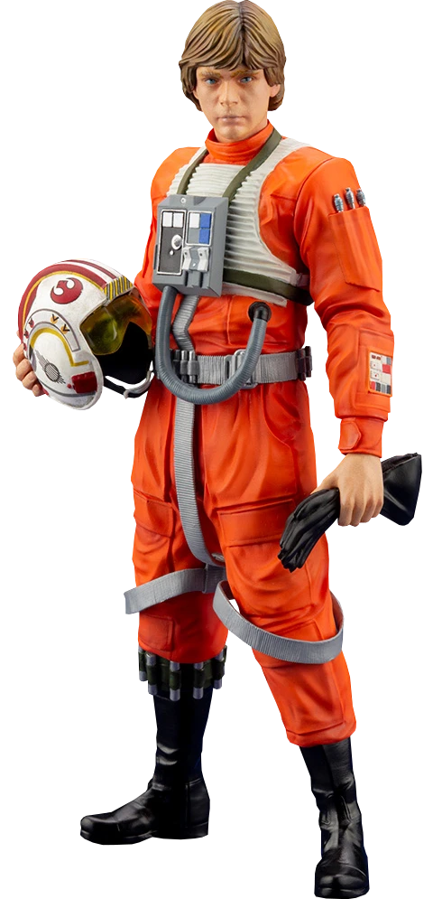 Star Wars ARTFX+ PVC 1/10 Scale Luke Skywalker X-Wing Pilot Figure
