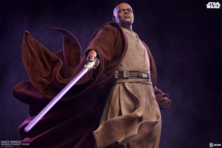 Sideshow Star Wars Revenge of the Sith Premium Format Mace Windu Statue