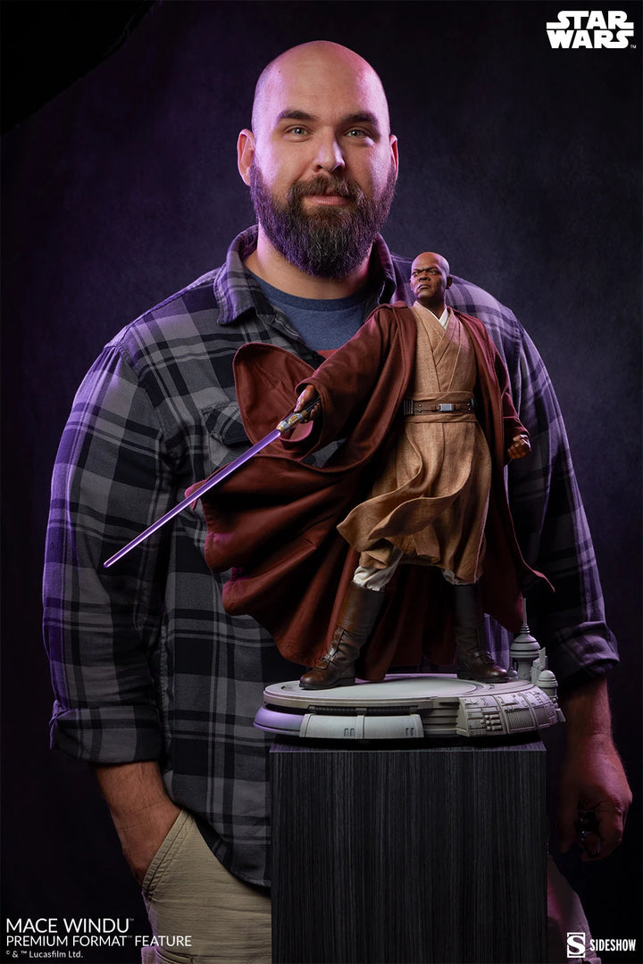 Sideshow Star Wars Revenge of the Sith Premium Format Mace Windu Statue