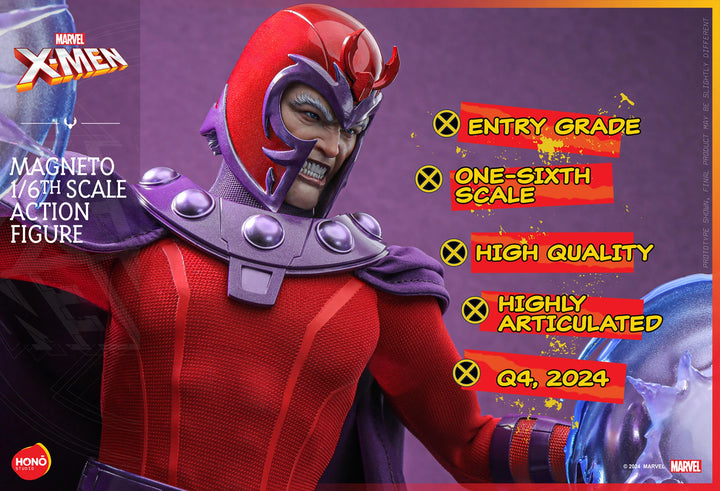 Hot Toys Hono Studio Marvel X-Men Magneto 1/6th Scale Action Figure
