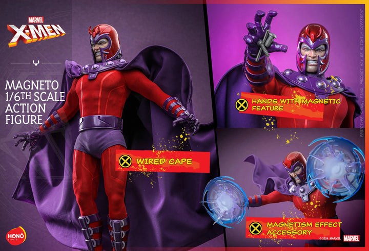 Hot Toys Hono Studio Marvel X-Men Magneto 1/6th Scale Action Figure