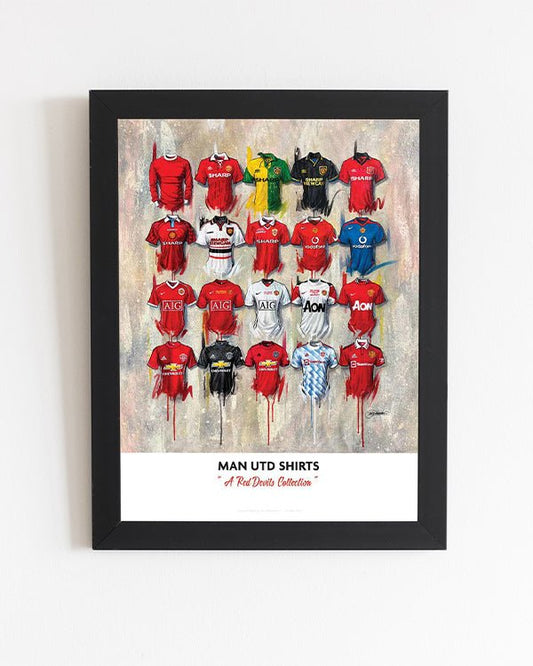 Manchester United FC A2 Signed Limited Edition Prints
