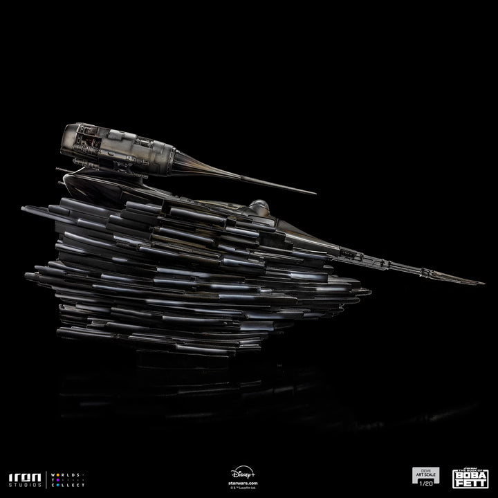 Iron Studios Star Wars The Mandalorian Mando's N-1 Starfighter 1/20 Art Scale Limited Edition Statue