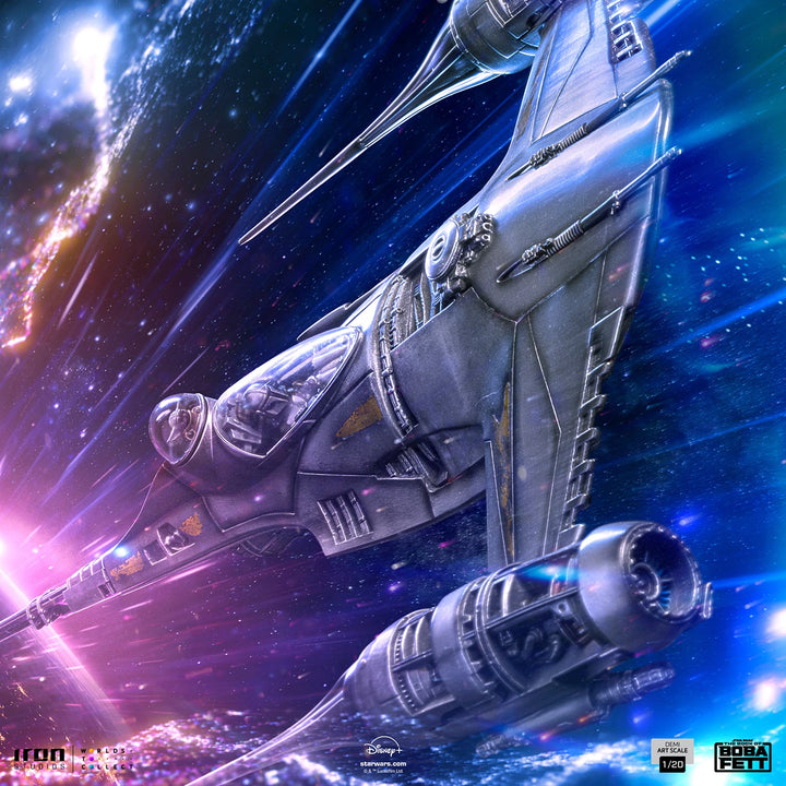 Iron Studios Star Wars The Mandalorian Mando's N-1 Starfighter 1/20 Art Scale Limited Edition Statue