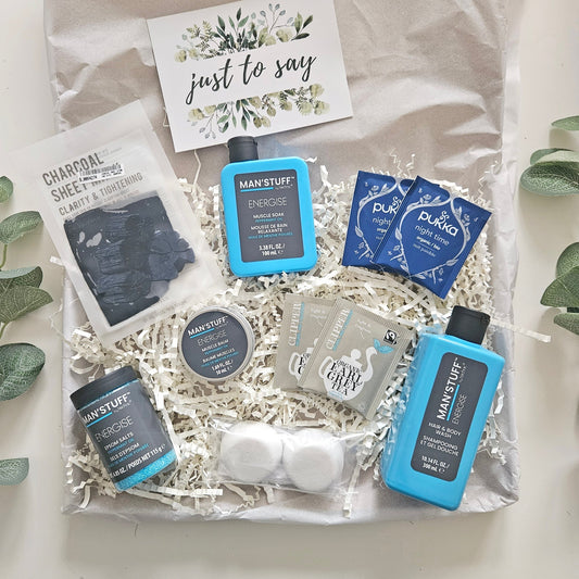 MENS PAMPER BOX | GIFT HAMPERS FOR MEN, alternate view