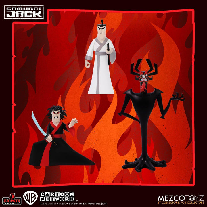 Samurai Jack: Samurai Jack, Mad Jack, Aku 5-Point Action Figure Assortment (Pre-Order February 2026)