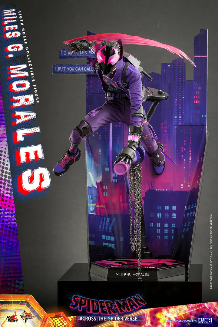 Hot Toys Spider-Man Across The Spider-Verse Miles G. Morales 1/6 Scale Figure