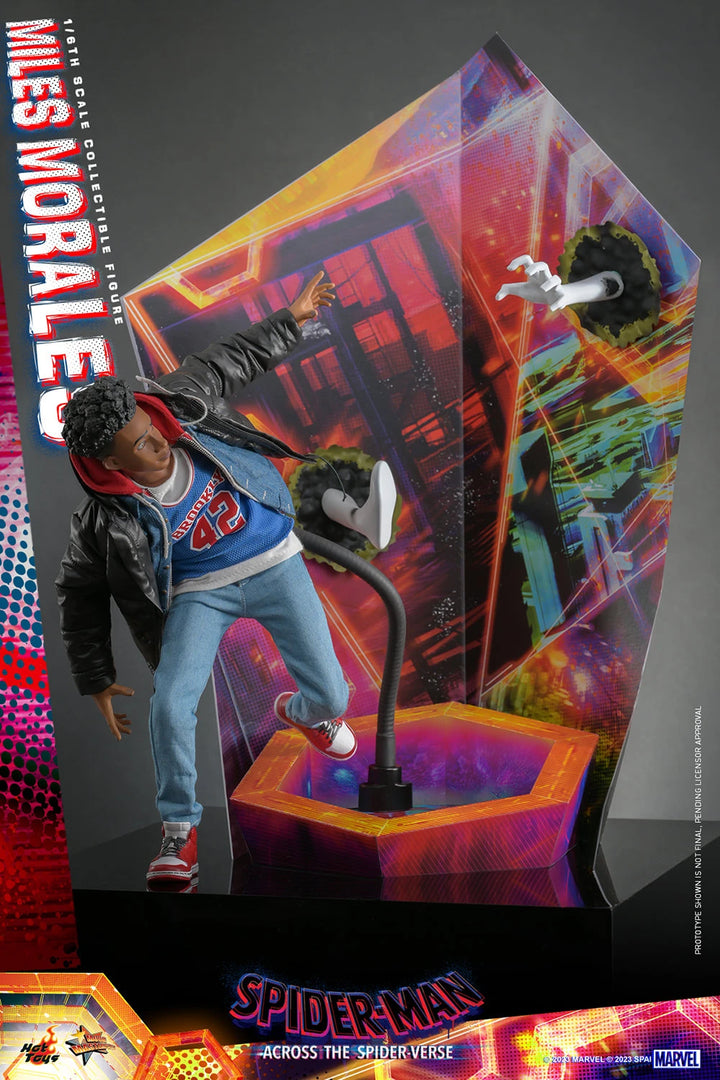 Hot Toys Spider-Man Across The Spider-Verse Spider-Man (Miles Morales) 1/6th Scale Figure
