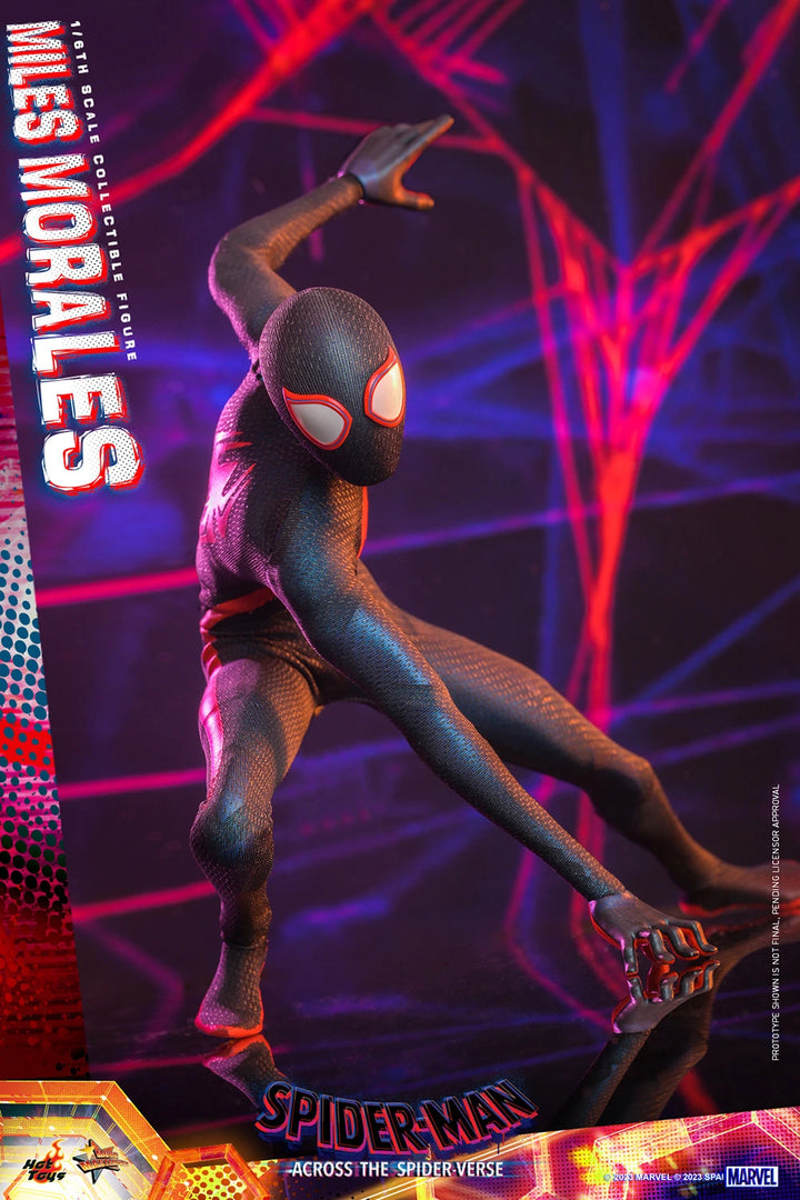Hot Toys Spider-Man Across The Spider-Verse Spider-Man (Miles Morales) 1/6th Scale Figure