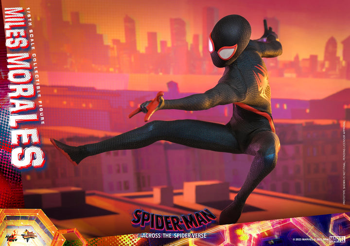 Hot Toys Spider-Man Across The Spider-Verse Spider-Man (Miles Morales) 1/6th Scale Figure