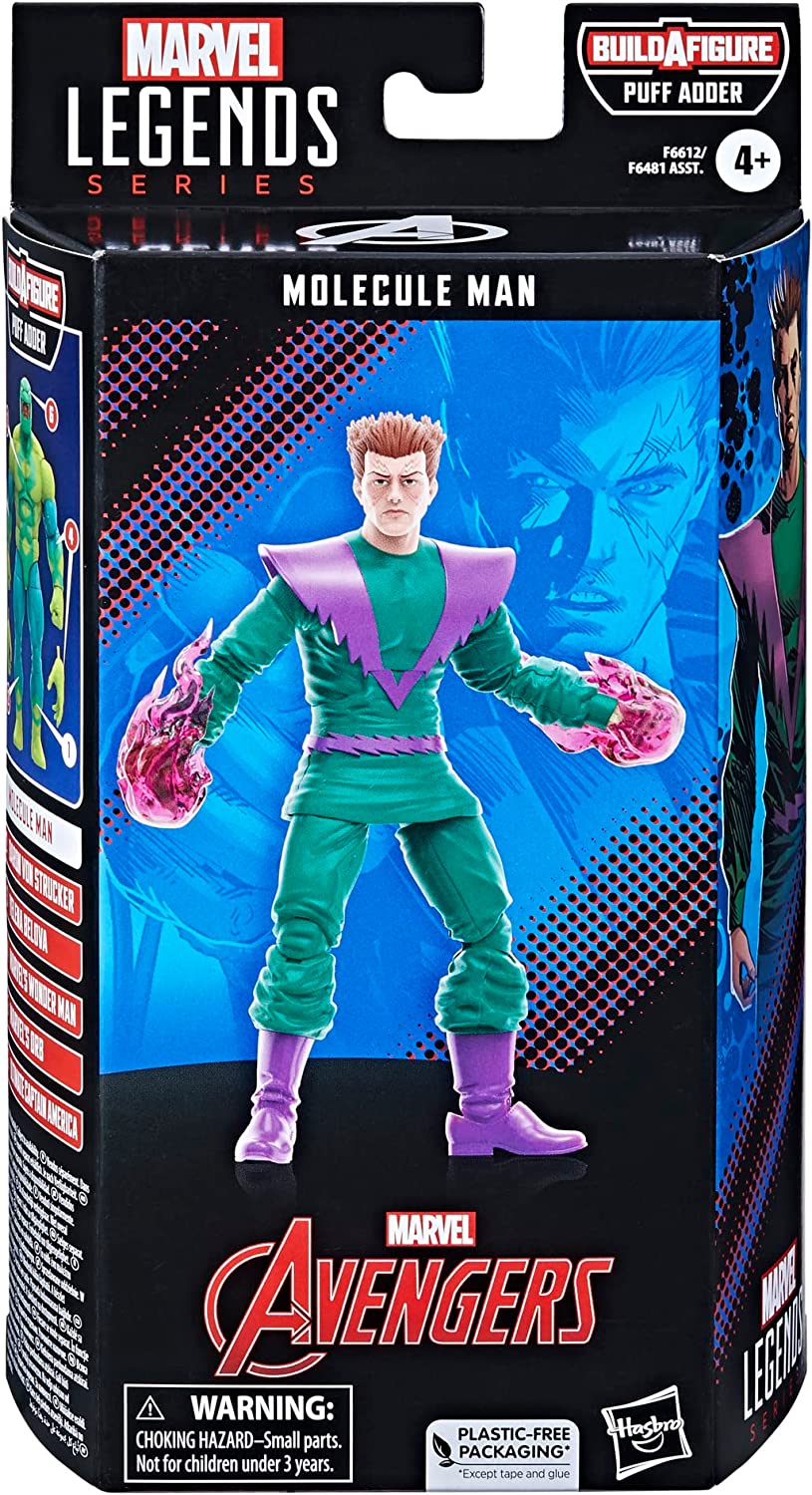 Marvel Legends Series Molecule Man 6" Scale Action Figure