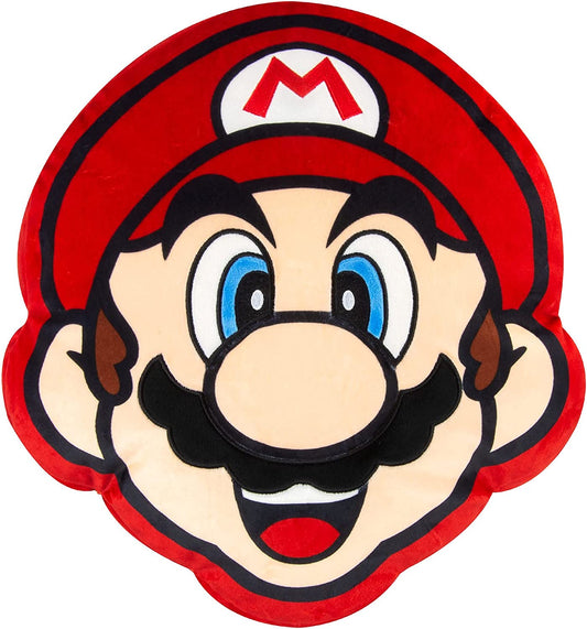 Mario Mega Head Plush Cushion - Image 2