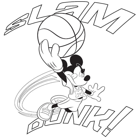 Mickey Mouse Colour It Yourself T Shirt (5 6 Years) - Image 2