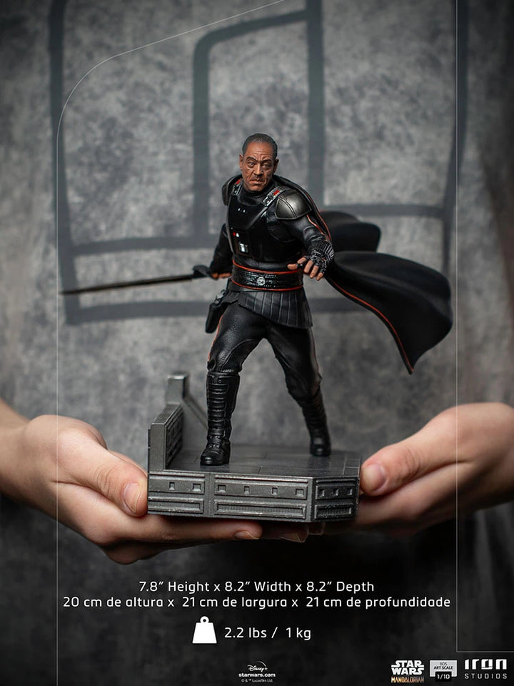 Iron Studios The Mandalorian 1/10 Art Scale Limited Edition Moff Gideon Statue
