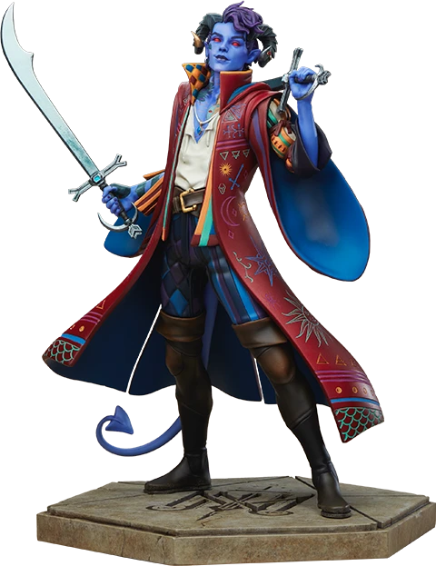 Critical Role Mighty Nein Mollymauk Tealeaf Statue